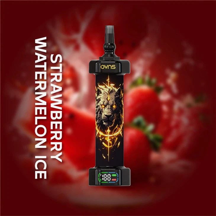 Strawberry Watermelon lce Ovns Hookahbar E-cigarette