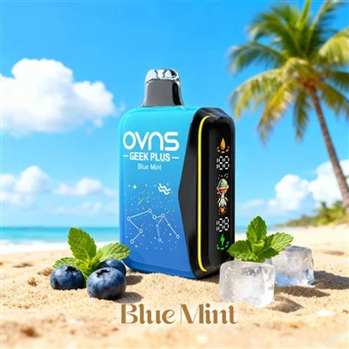 OVNS GEEK PLUS 15000 trekjes wegwerpvape 5% nicotine E-sigaret